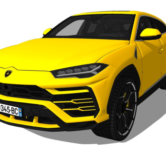Lamborghini Urus 兰博基尼汽车精品模型